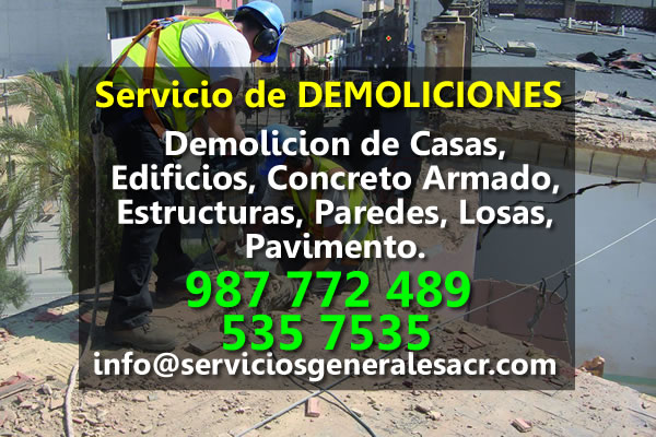empresas de demoliciones en lima